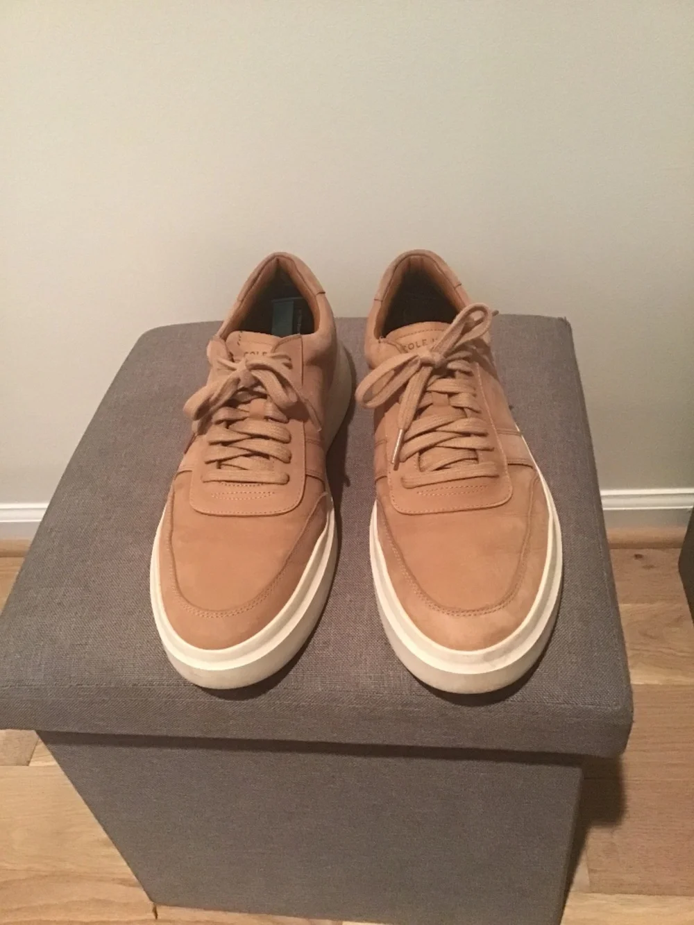 Cole Haan Grand Series tan suede shoes size 11